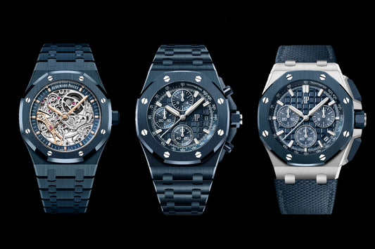 3 New Audemars Piguet Models in ‘Bleu Nuit, Nuage 50’ Ceramic