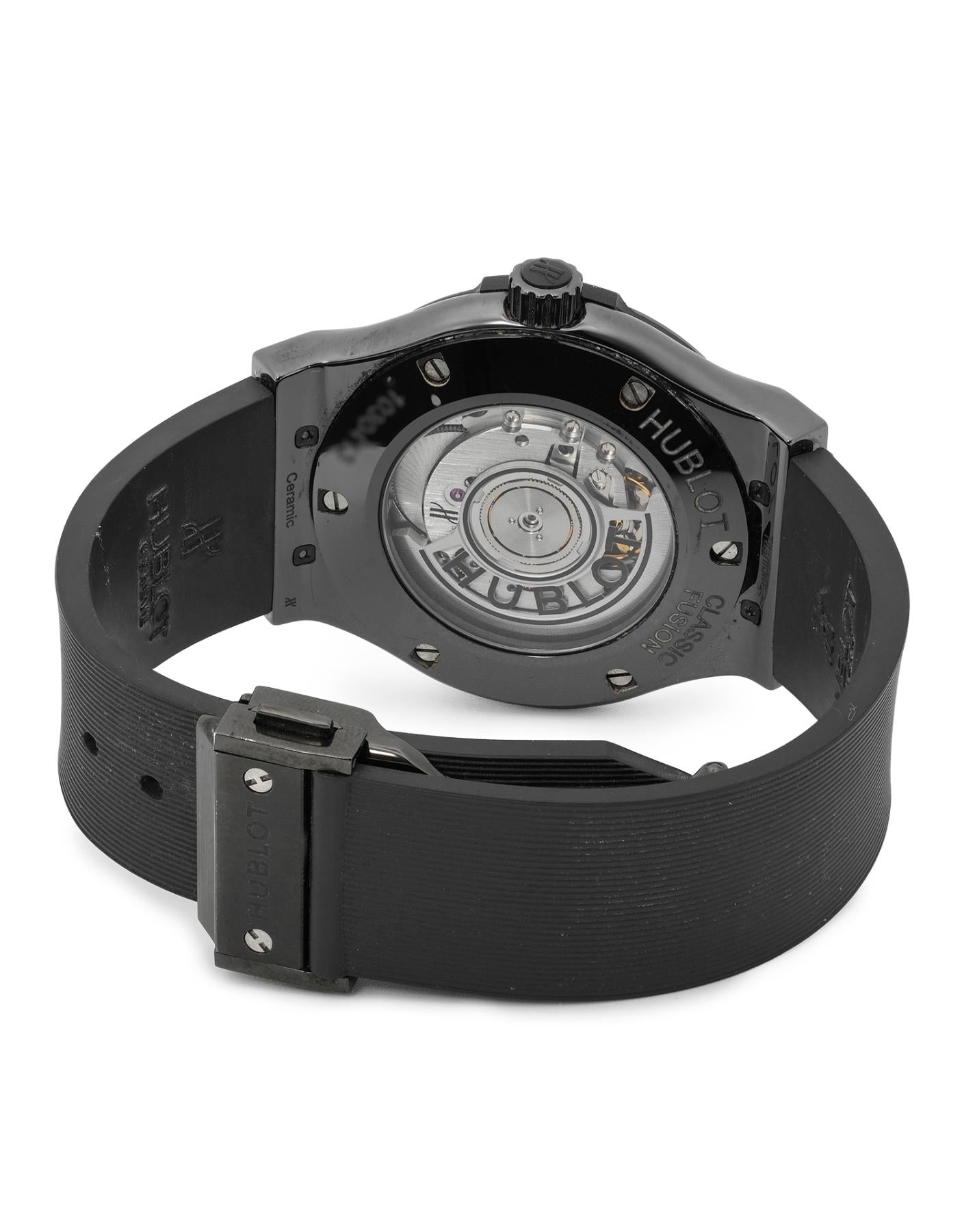 Hublot Classic Fusion Black Magic