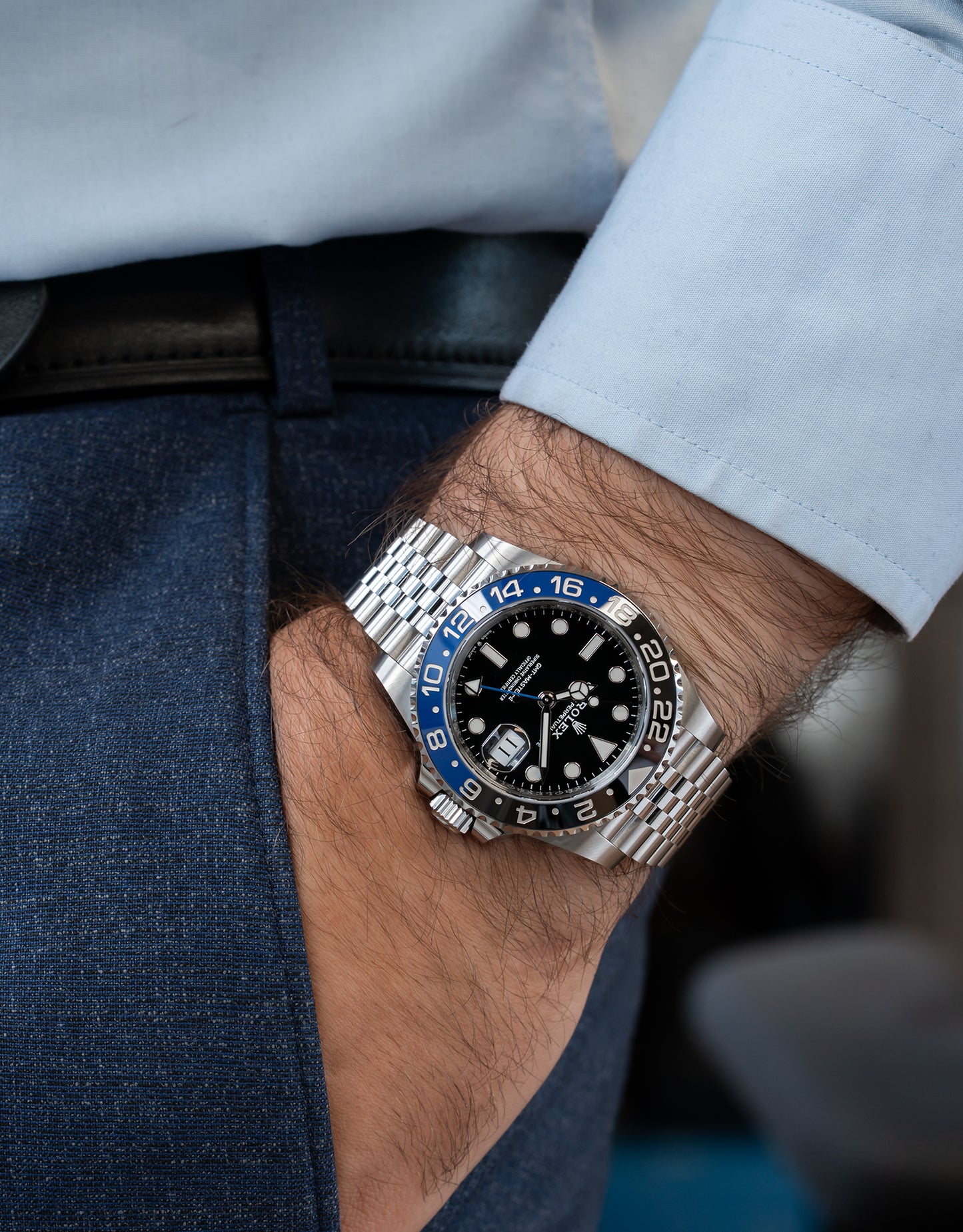 Rolex GMT Master II "Batgirl"