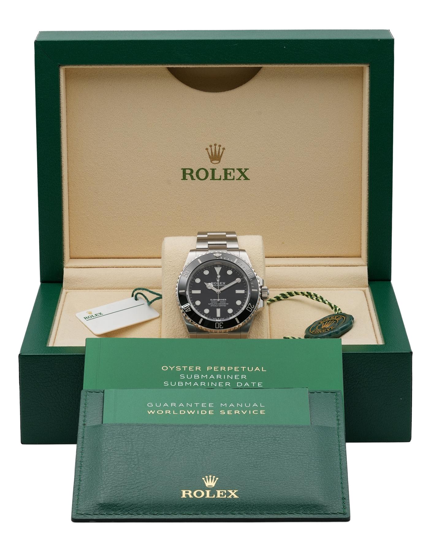 2023 Rolex Rolex Submariner 41mm No-date Black Watch