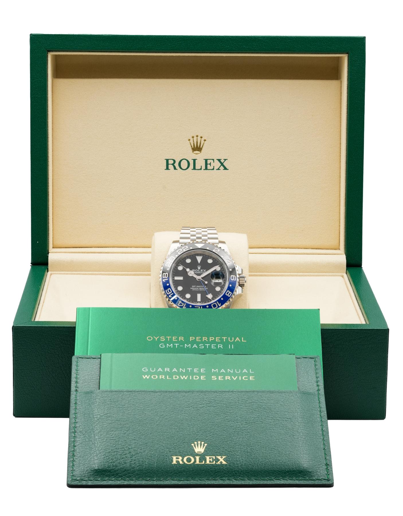 Rolex GMT-Master II 'Batgirl'