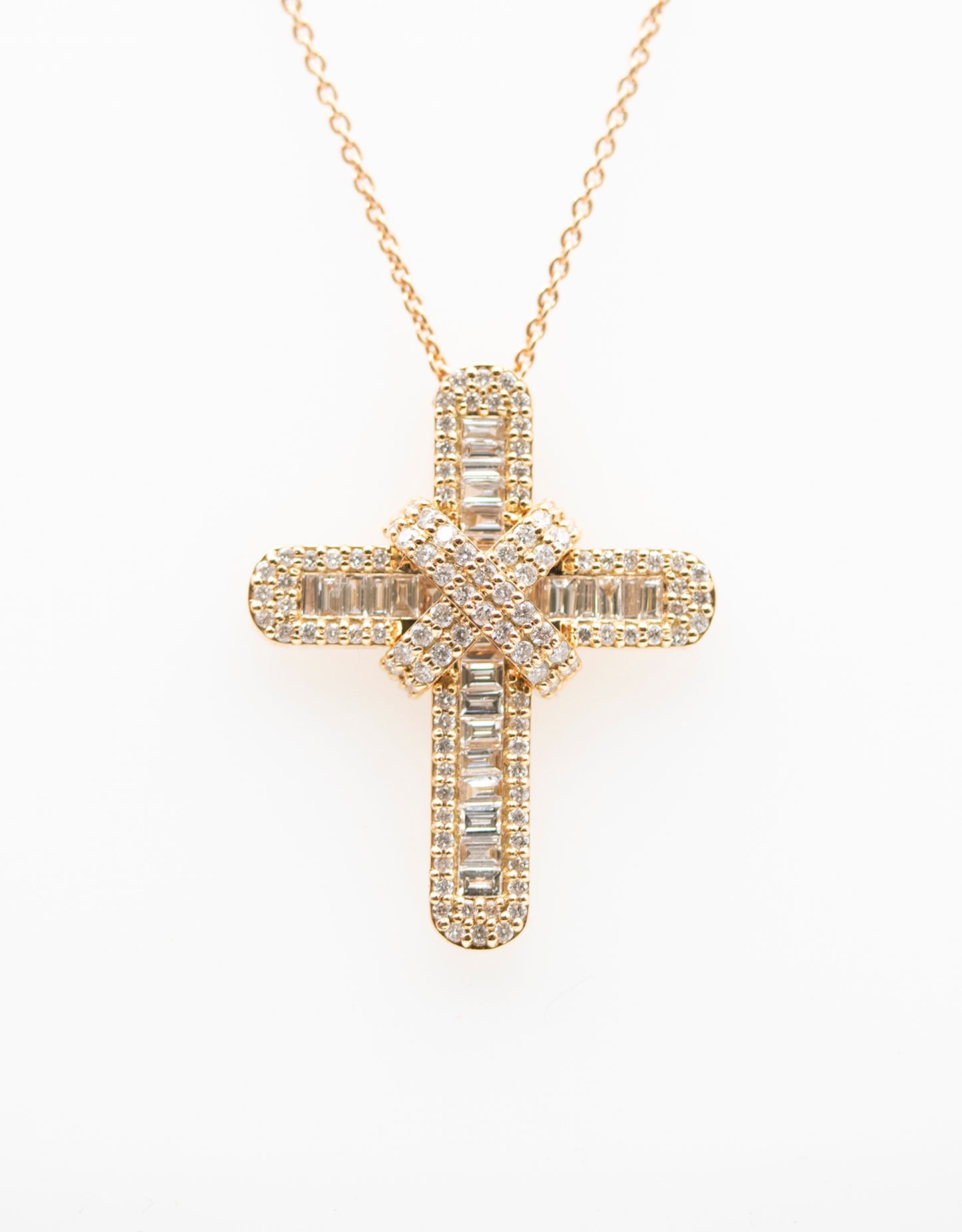 Diamond Cross Necklace