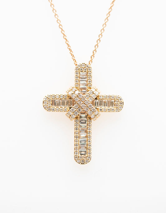 Diamond Cross Necklace