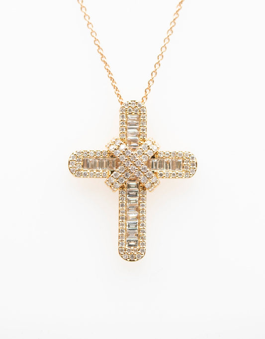 Diamond Cross Necklace
