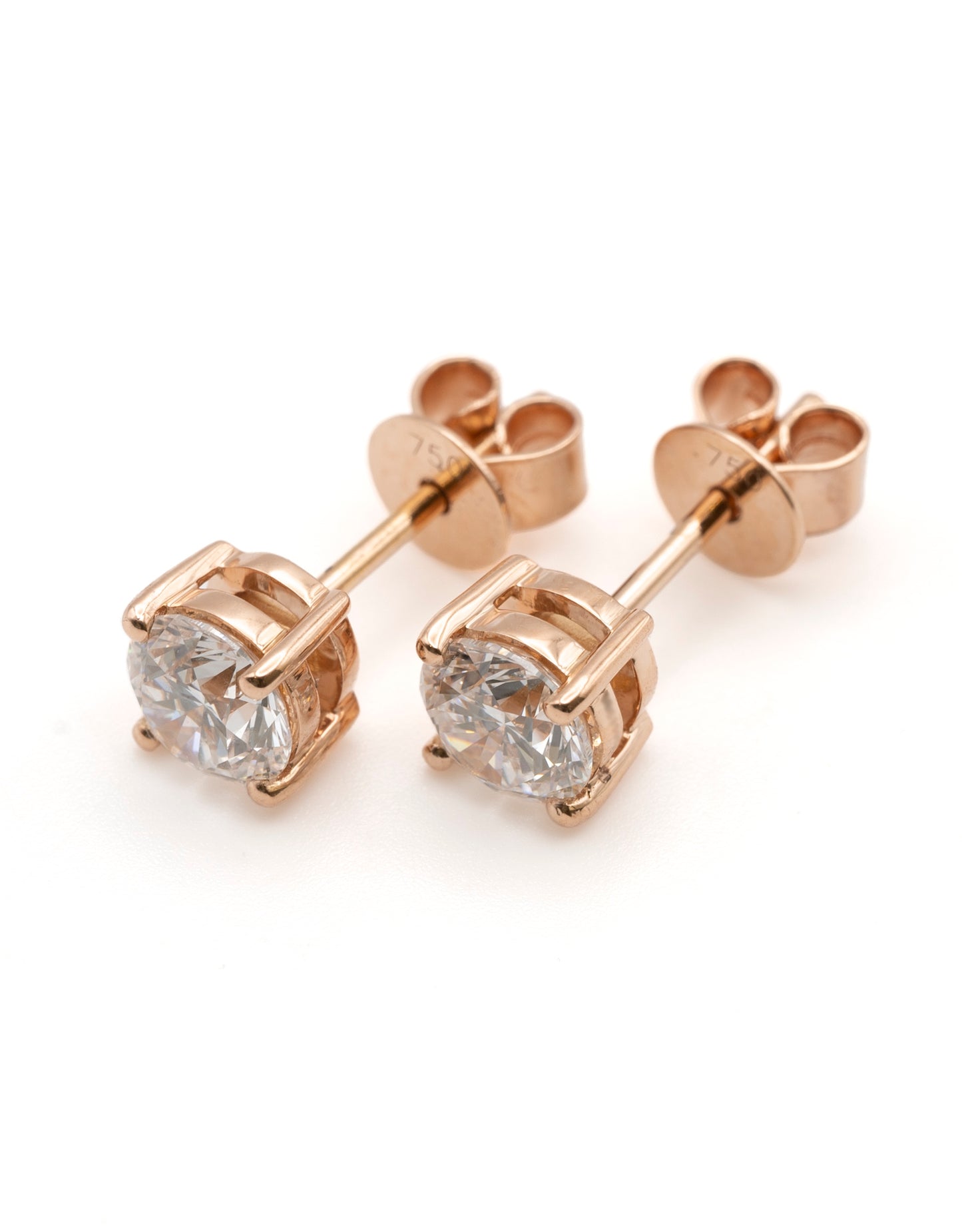 Diamond Stud Earrings 1.02CT