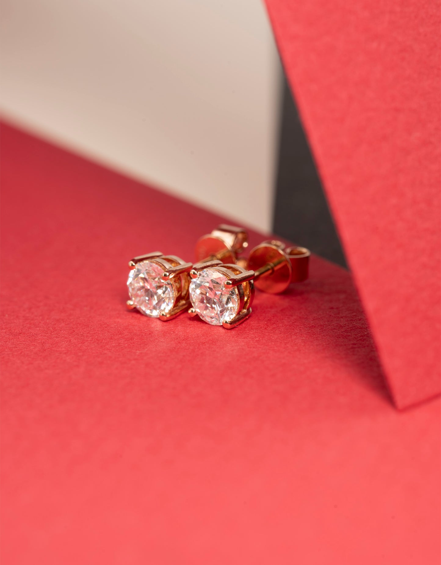 Diamond Stud Earrings 1.02CT