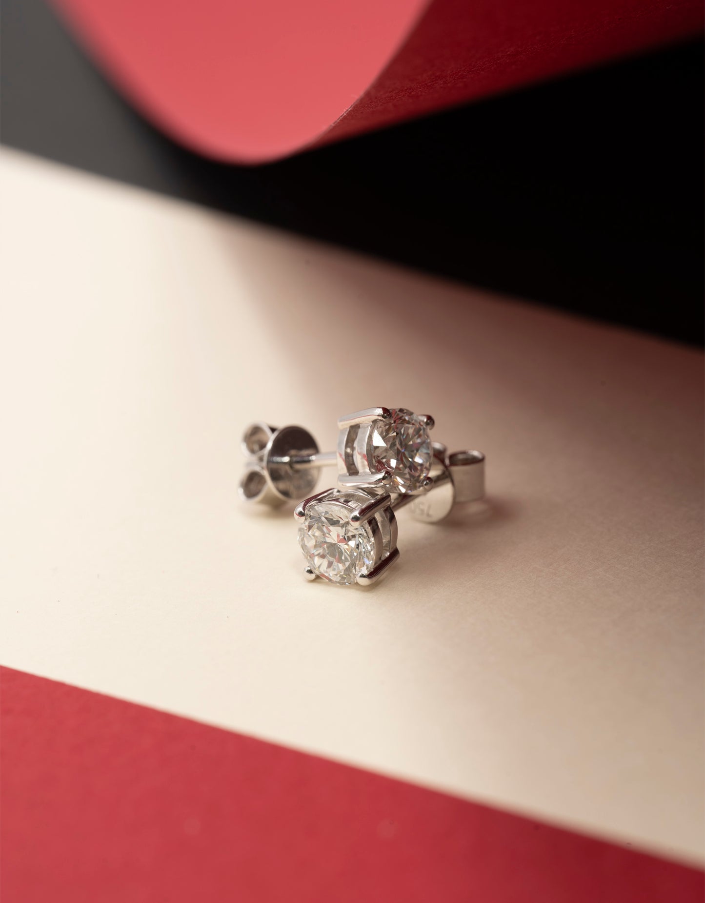 Diamond Stud Earrings 1.02CT