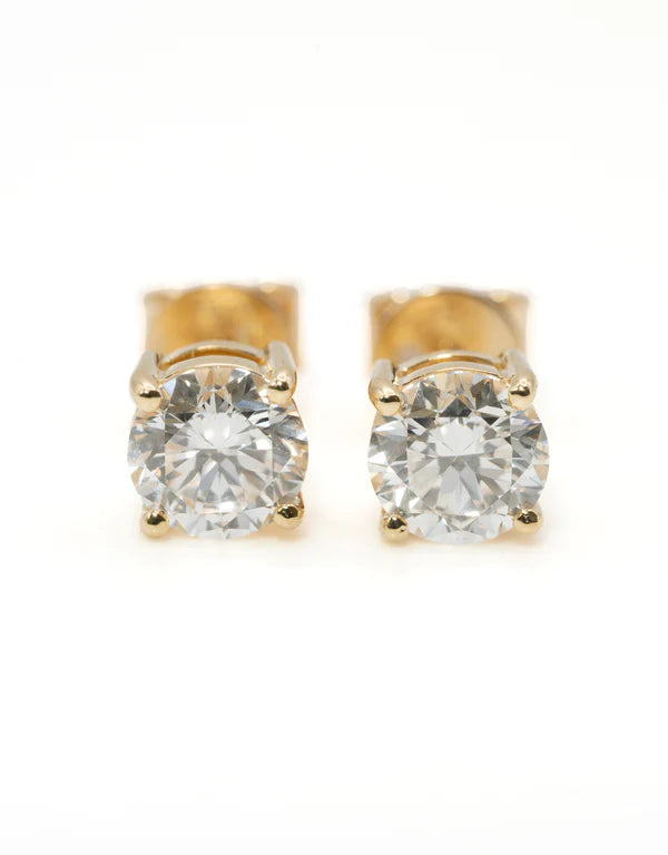 Diamond Stud Earrings 1.02CT