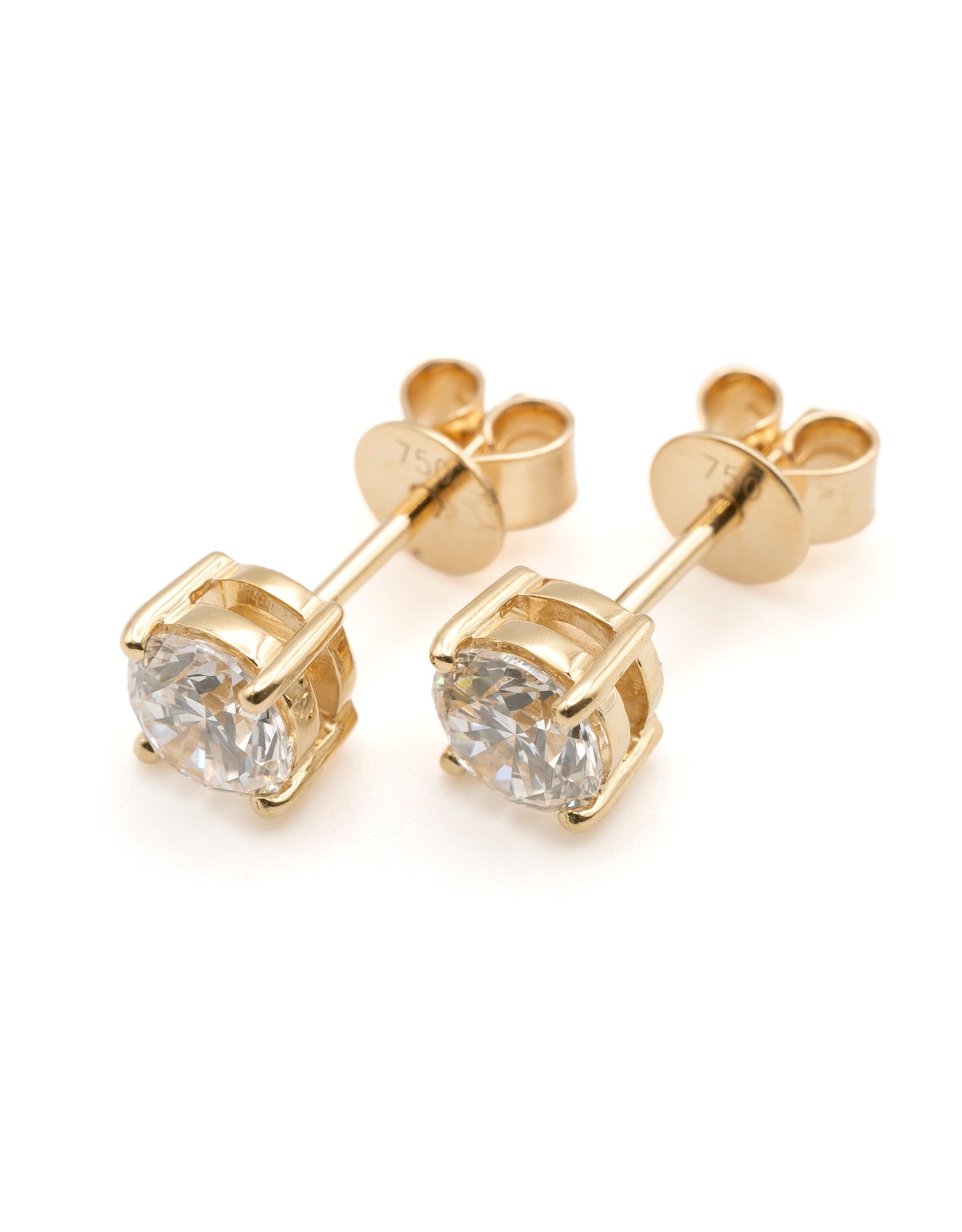 Diamond Stud Earrings 1.02CT