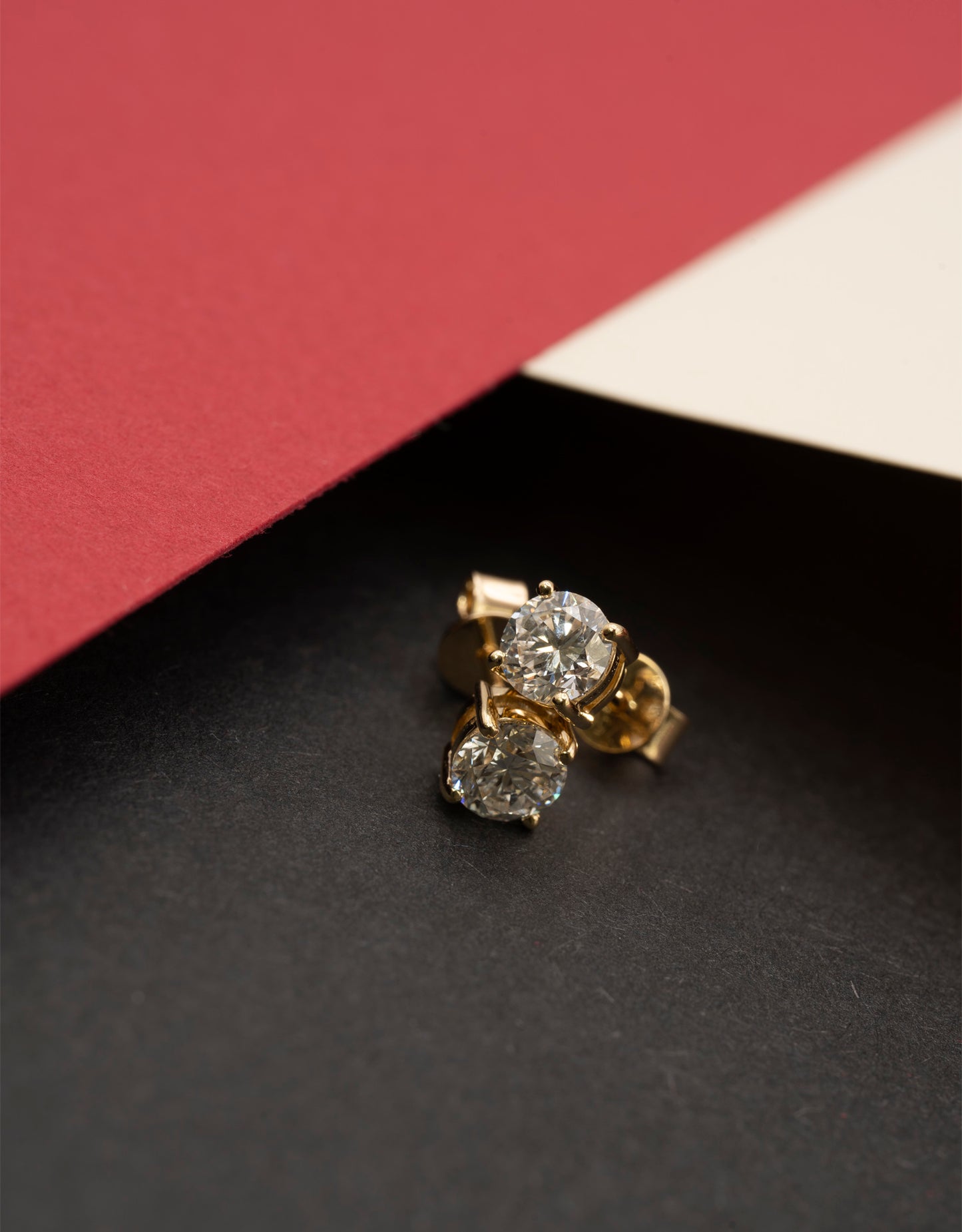 Diamond Stud Earrings 1.02CT