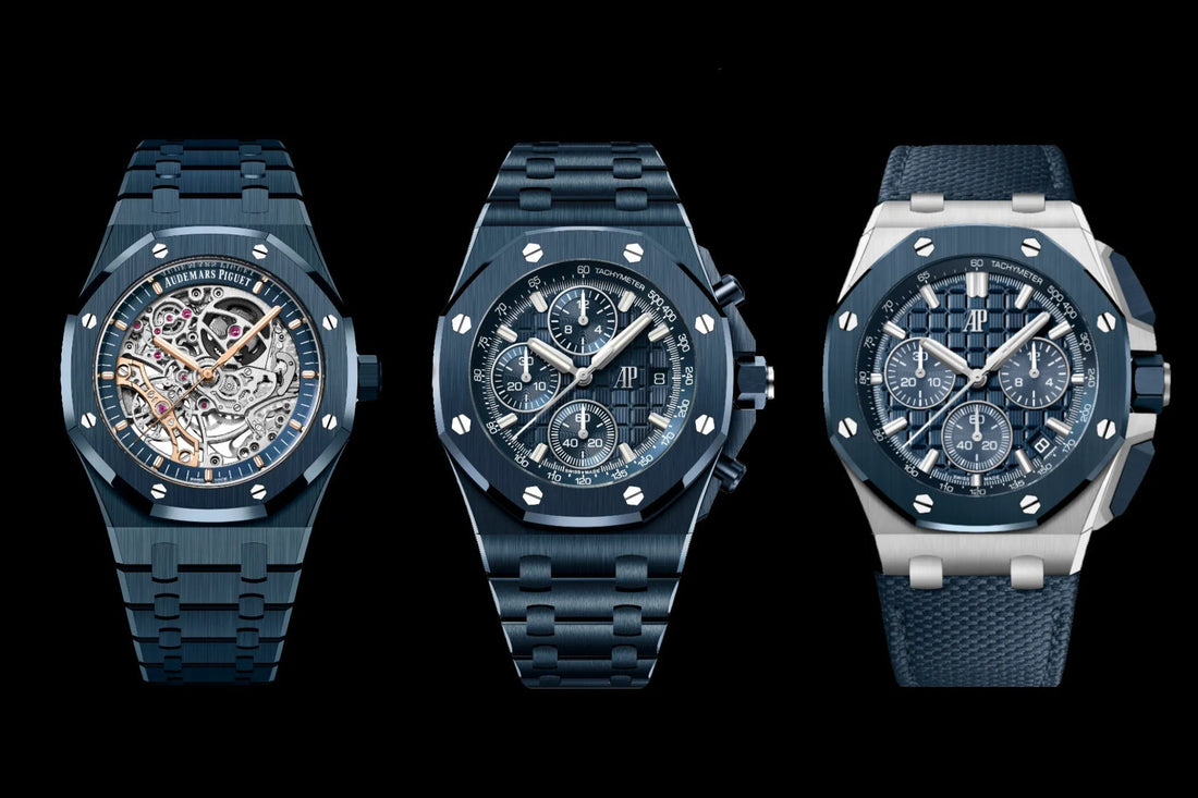 3 New Audemars Piguet Models in ‘Bleu Nuit, Nuage 50’ Ceramic