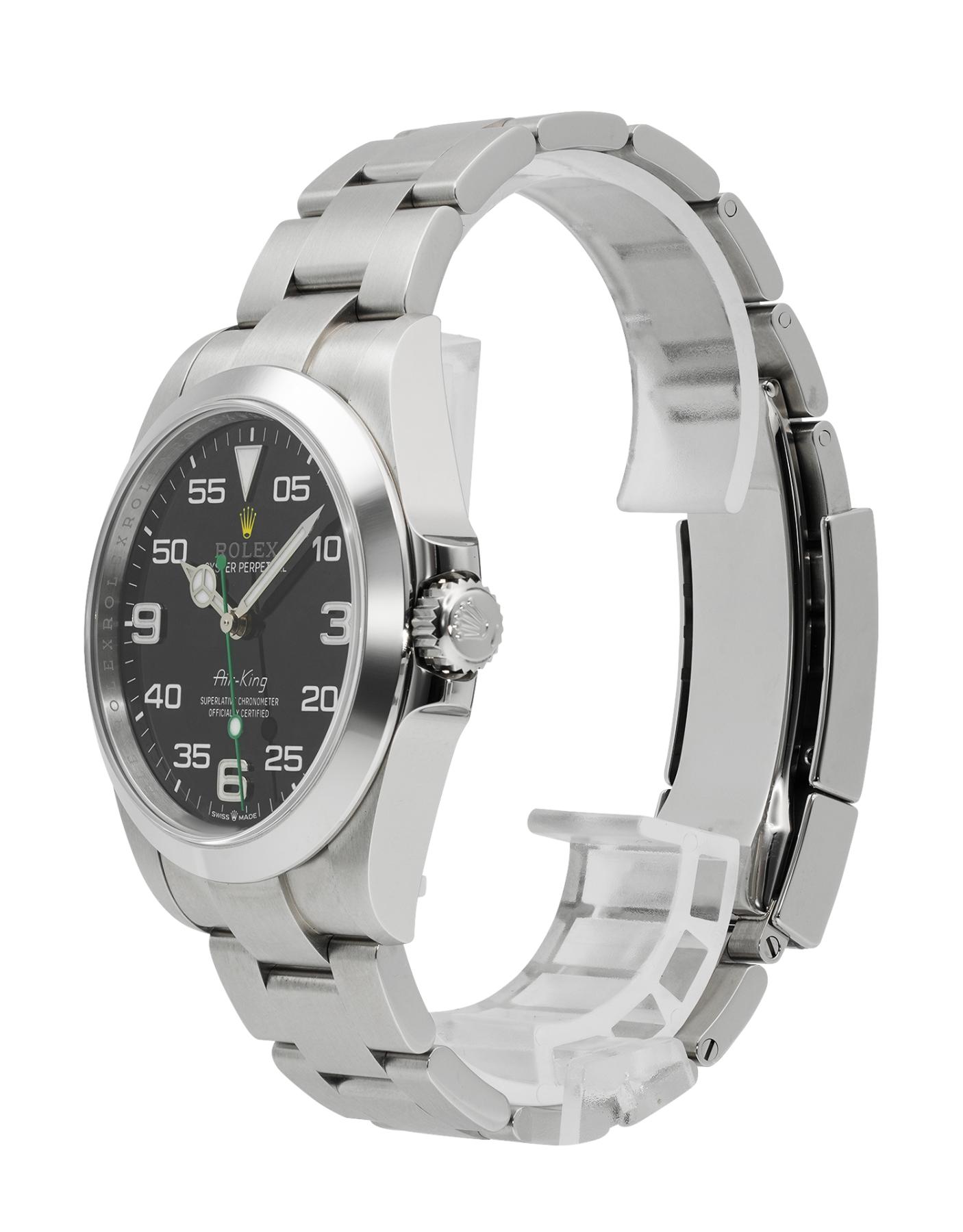 Rolex Air King Automatic Black Dial