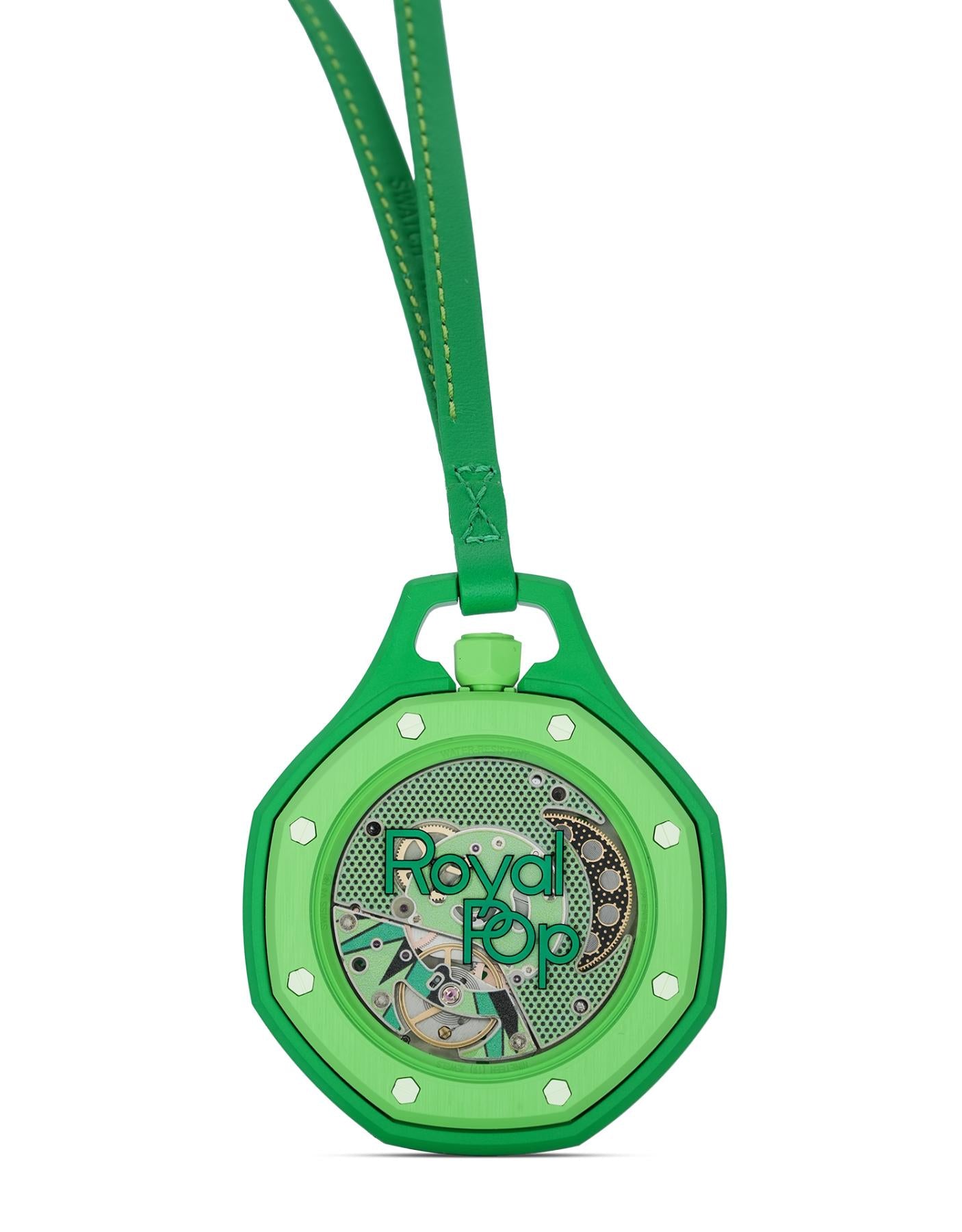 AP x Swatch RoyalPop Green Eight