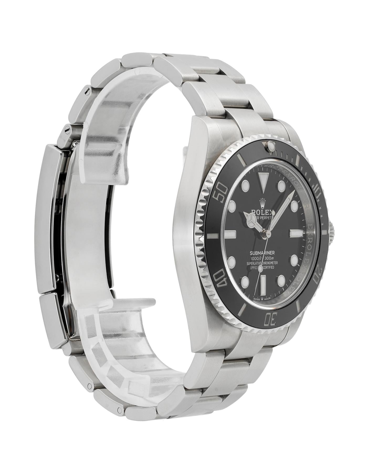 2023 Rolex Rolex Submariner 41mm No-date Black Watch
