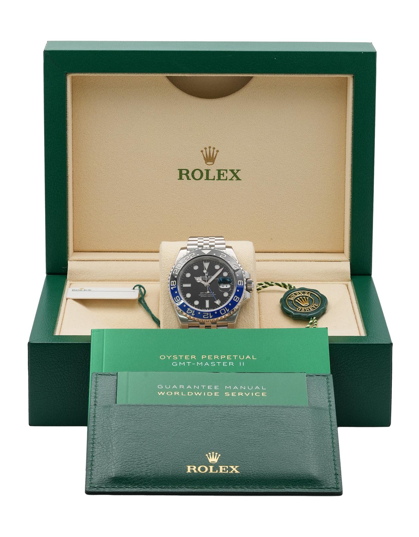 Rolex GMT-Master II 'Batgirl'