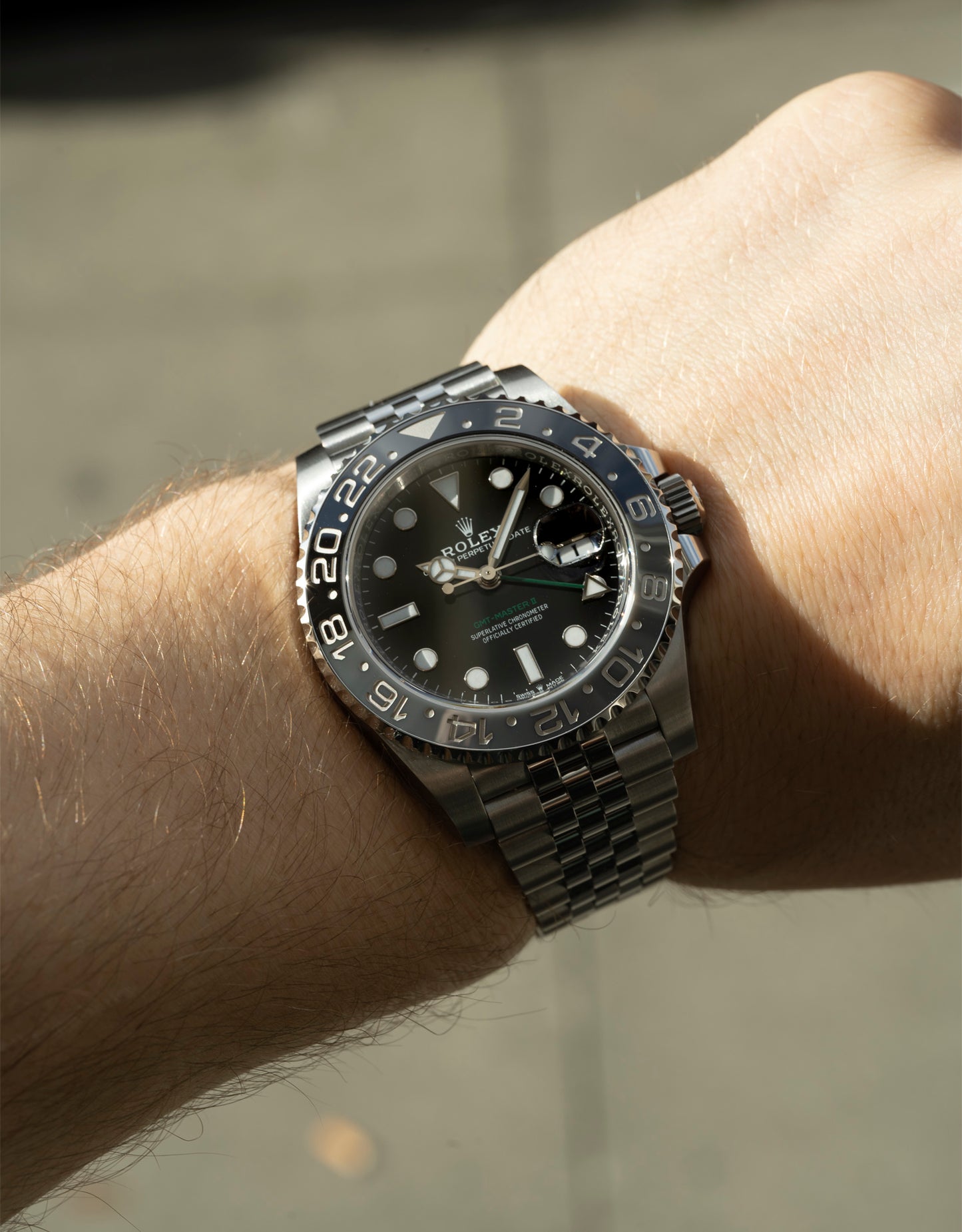 Rolex GMT MASTER II BRUCE WAYNE