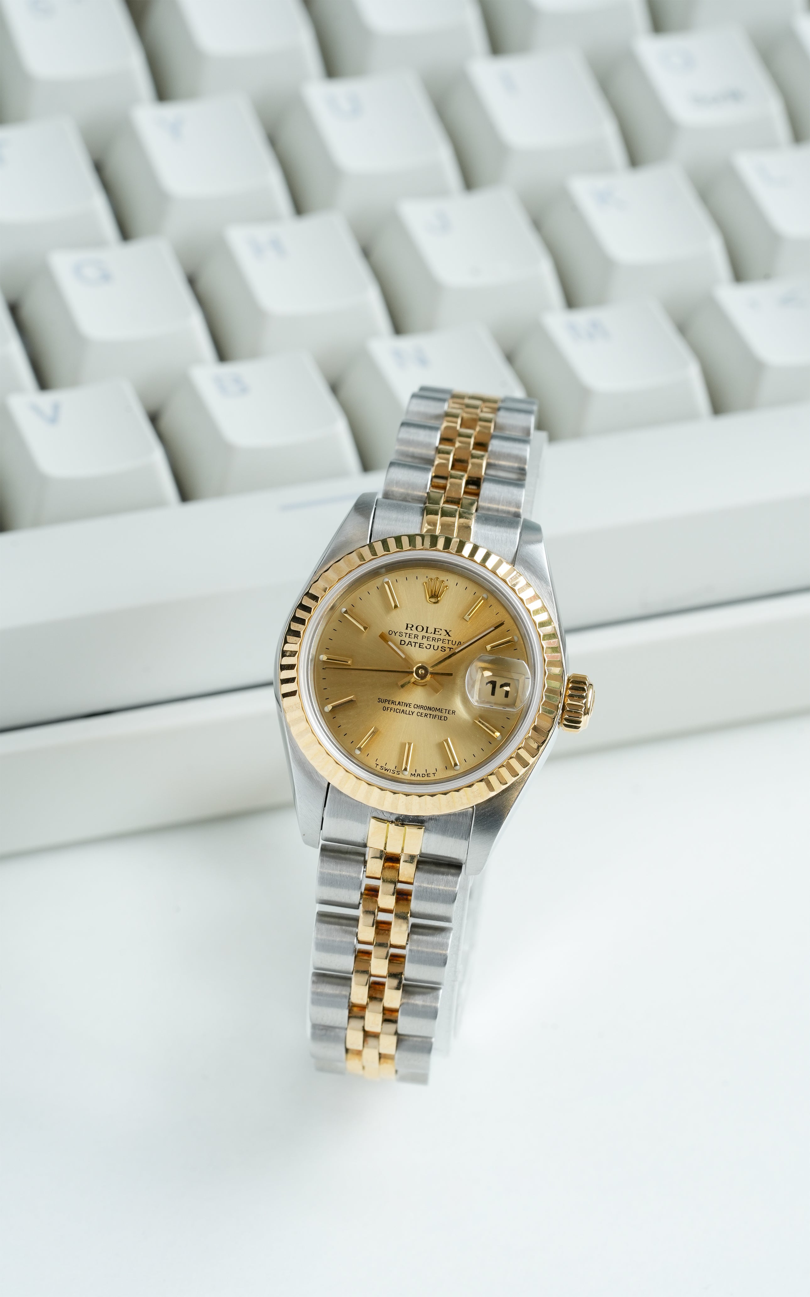 〇 ROLEX DATEJUST 26 YG/SS 純正2駒 リンクYZ4308 〇 ROLEX DATEJUST 26 YG/SS 純正2駒 リンクYZ4308
