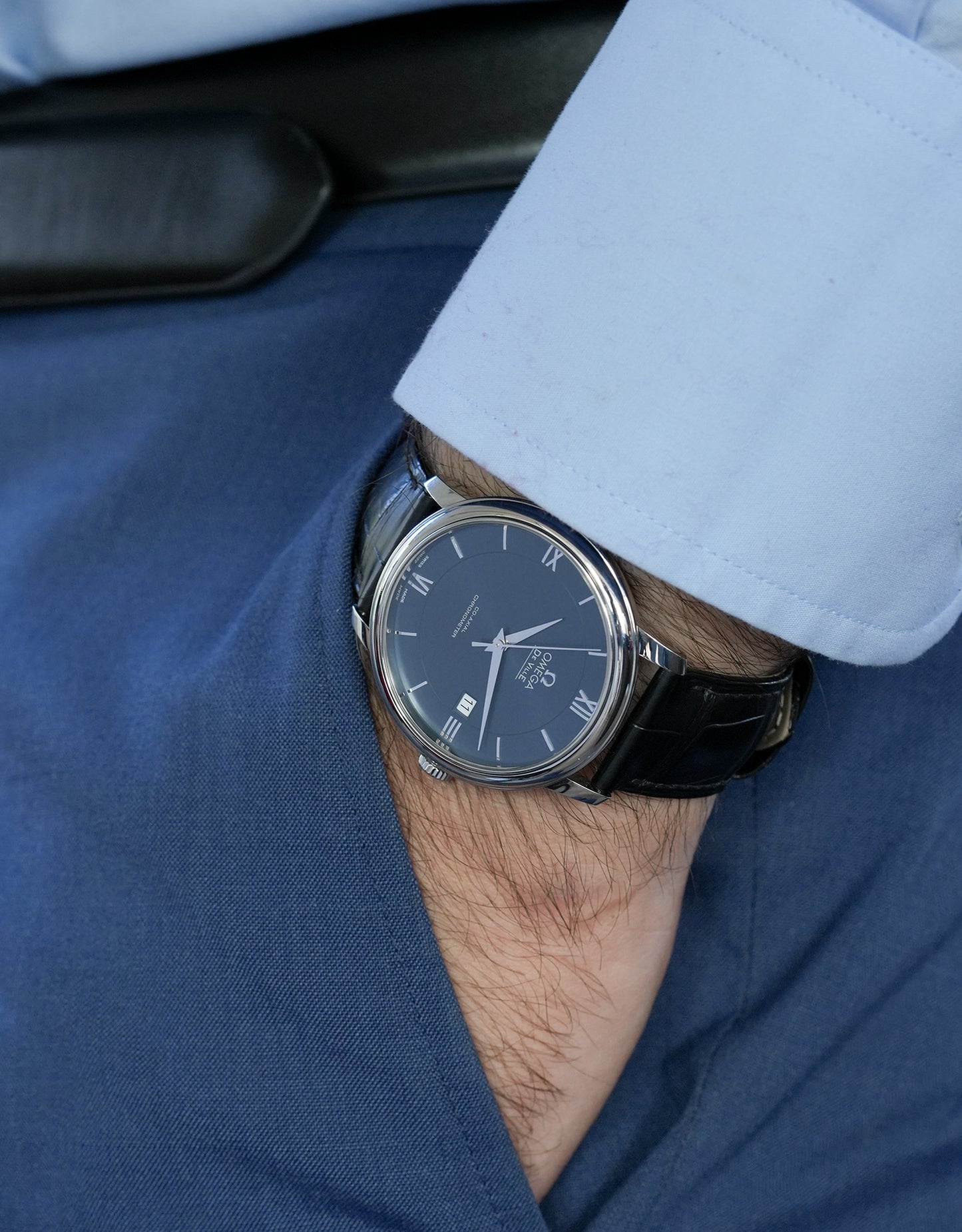 Omega De Ville Steel Chronometer