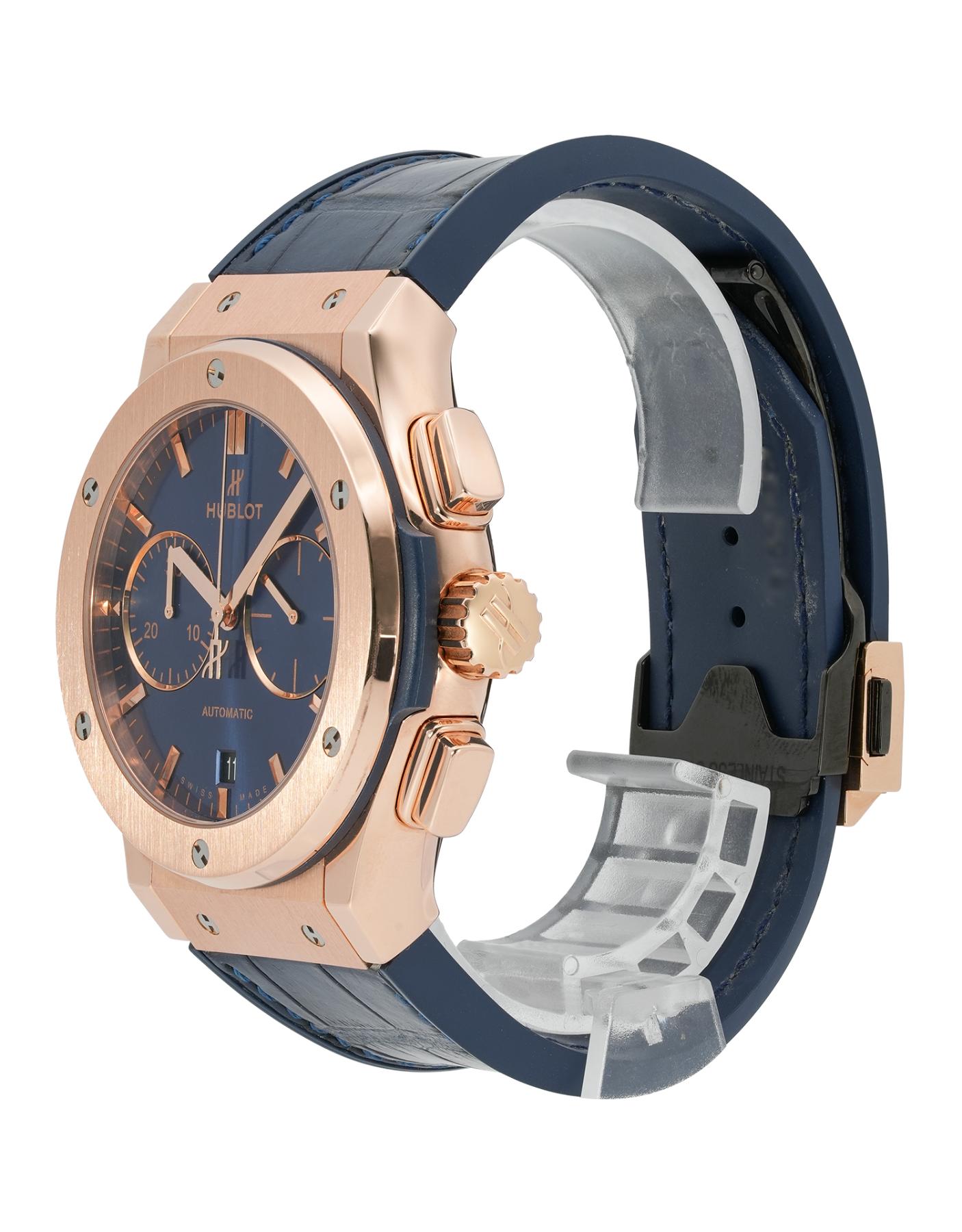 Hublot Classic Fusion Blue Chronograph