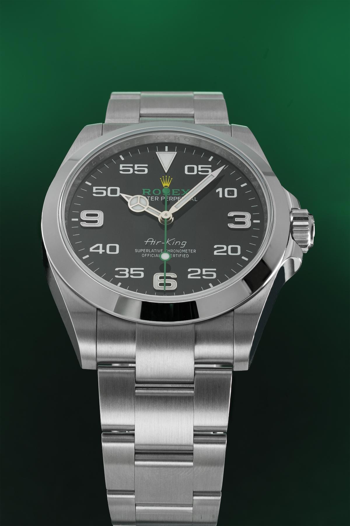 Rolex Air King Automatic Black Dial