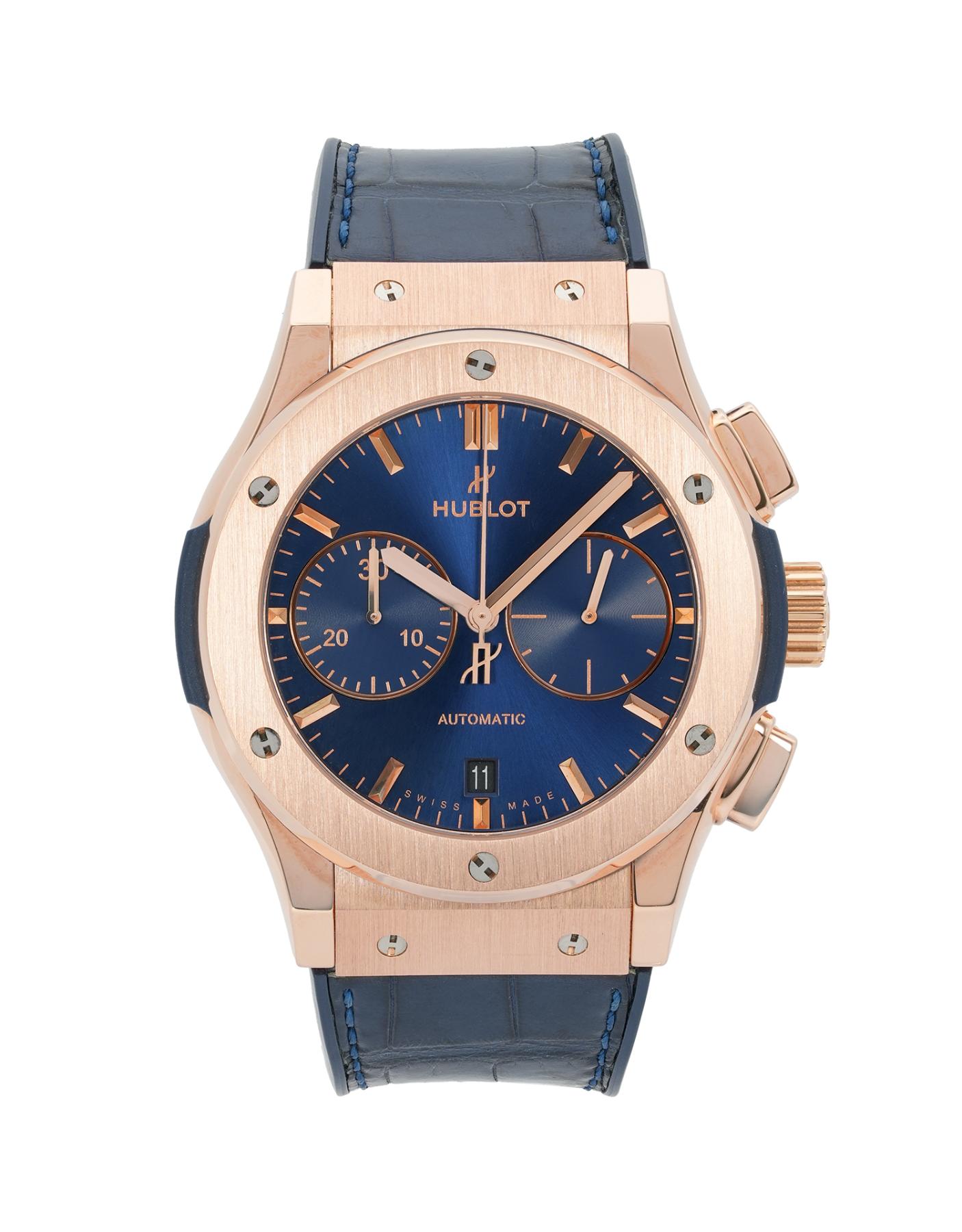 Hublot Classic Fusion Blue Chronograph
