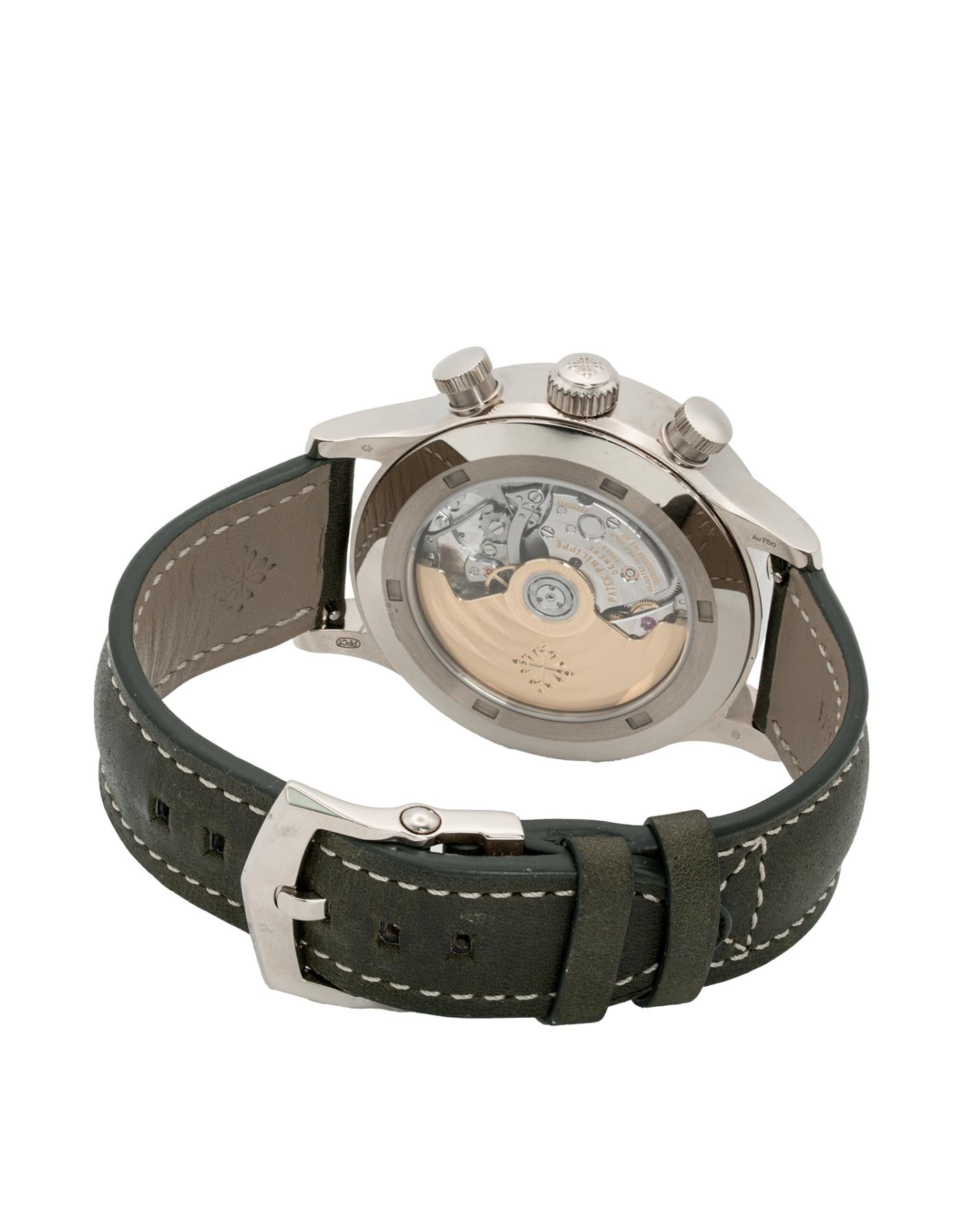 Patek Philippe Calatrava Pilot Travel Time Chronograph