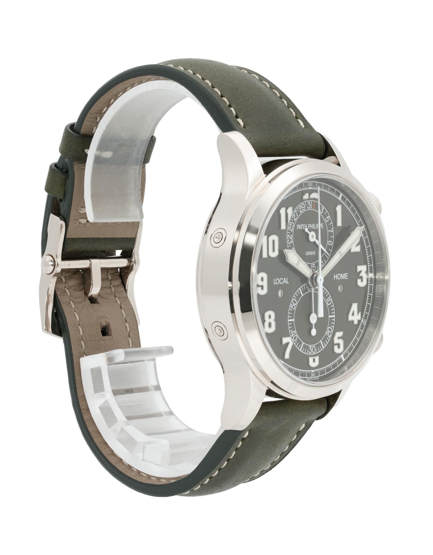 Patek Philippe Calatrava Pilot Travel Time Chronograph