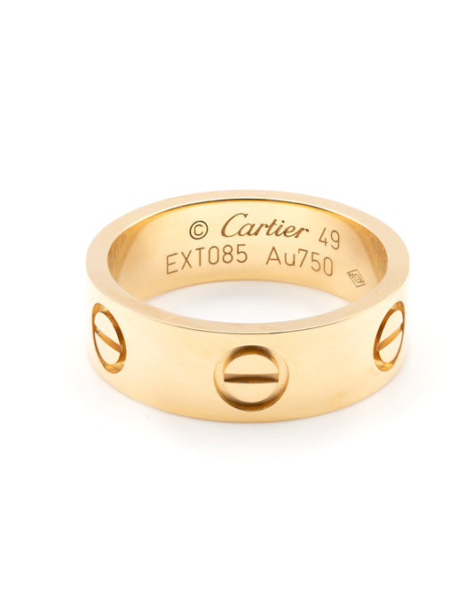 Cartier Love Ring size 49