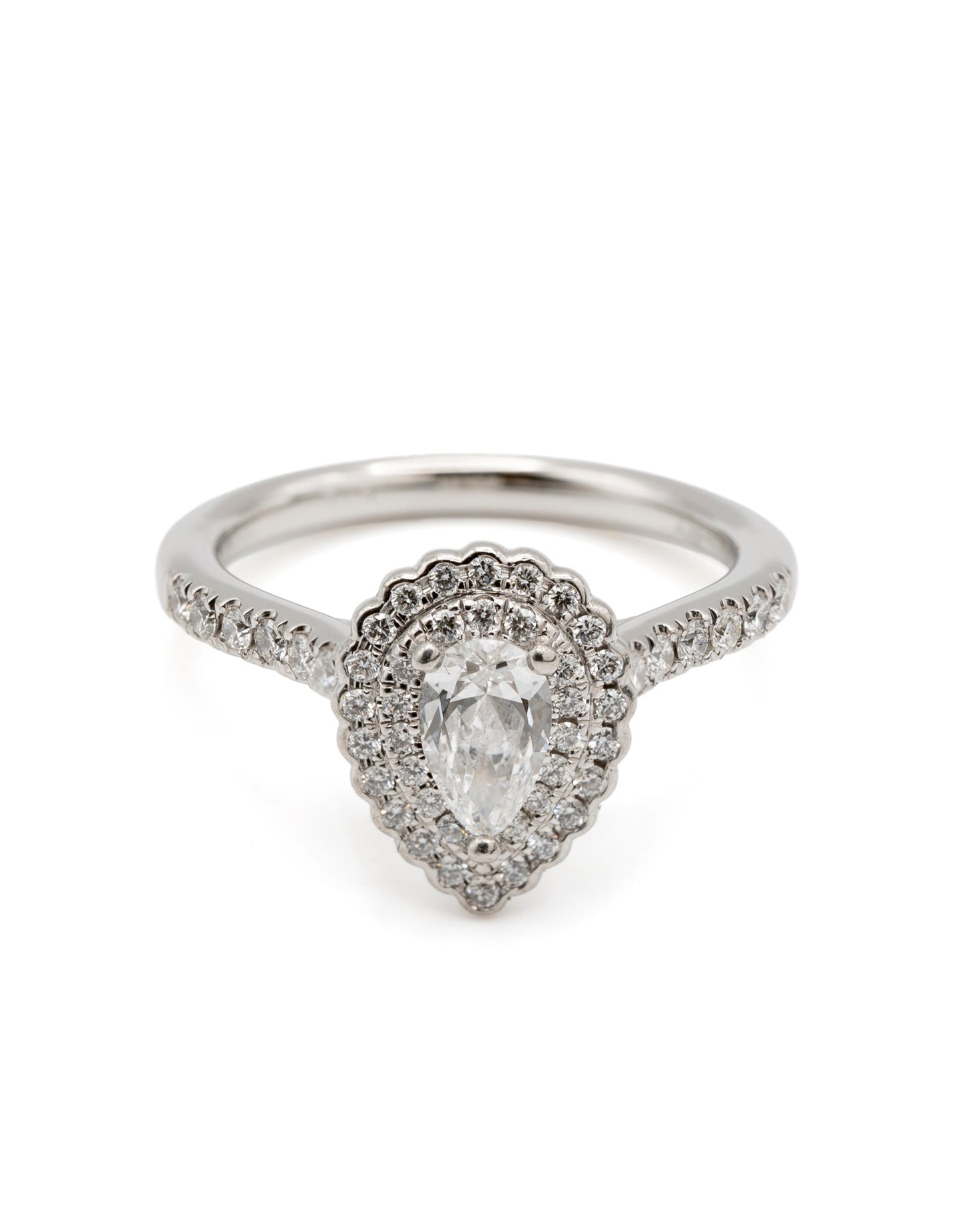 Pear Diamond Ring