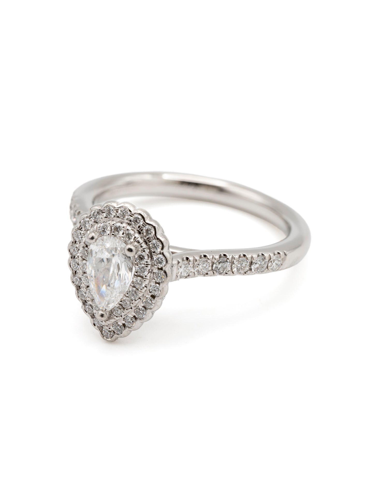 Pear Diamond Ring