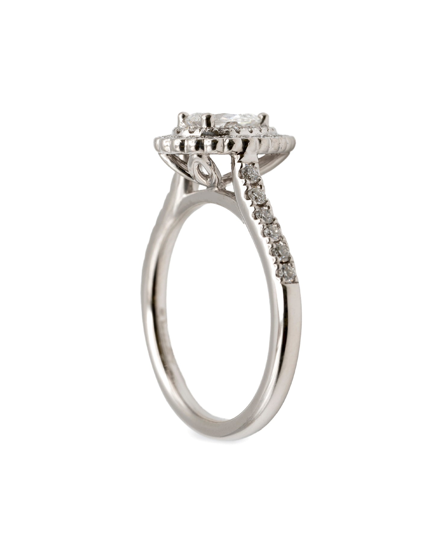 Pear Diamond Ring