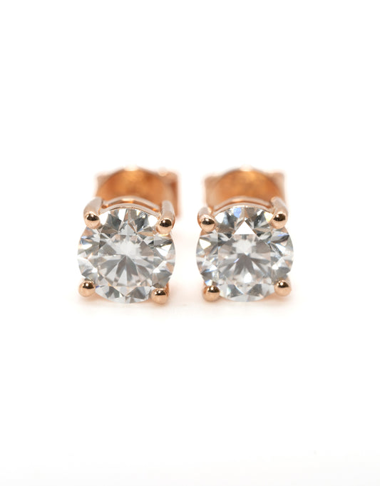 Diamond Stud Earrings 1.02CT