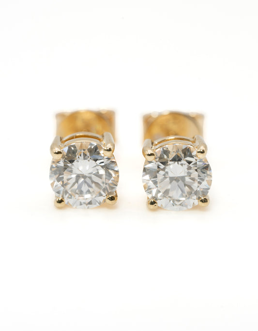 Diamond Stud Earrings 1.02CT