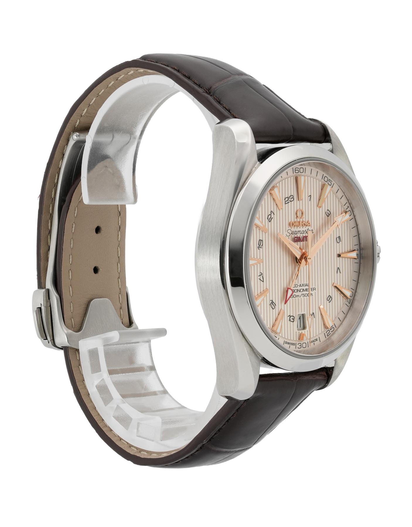2020 Omega Seamaster Aqua Terra Gmt