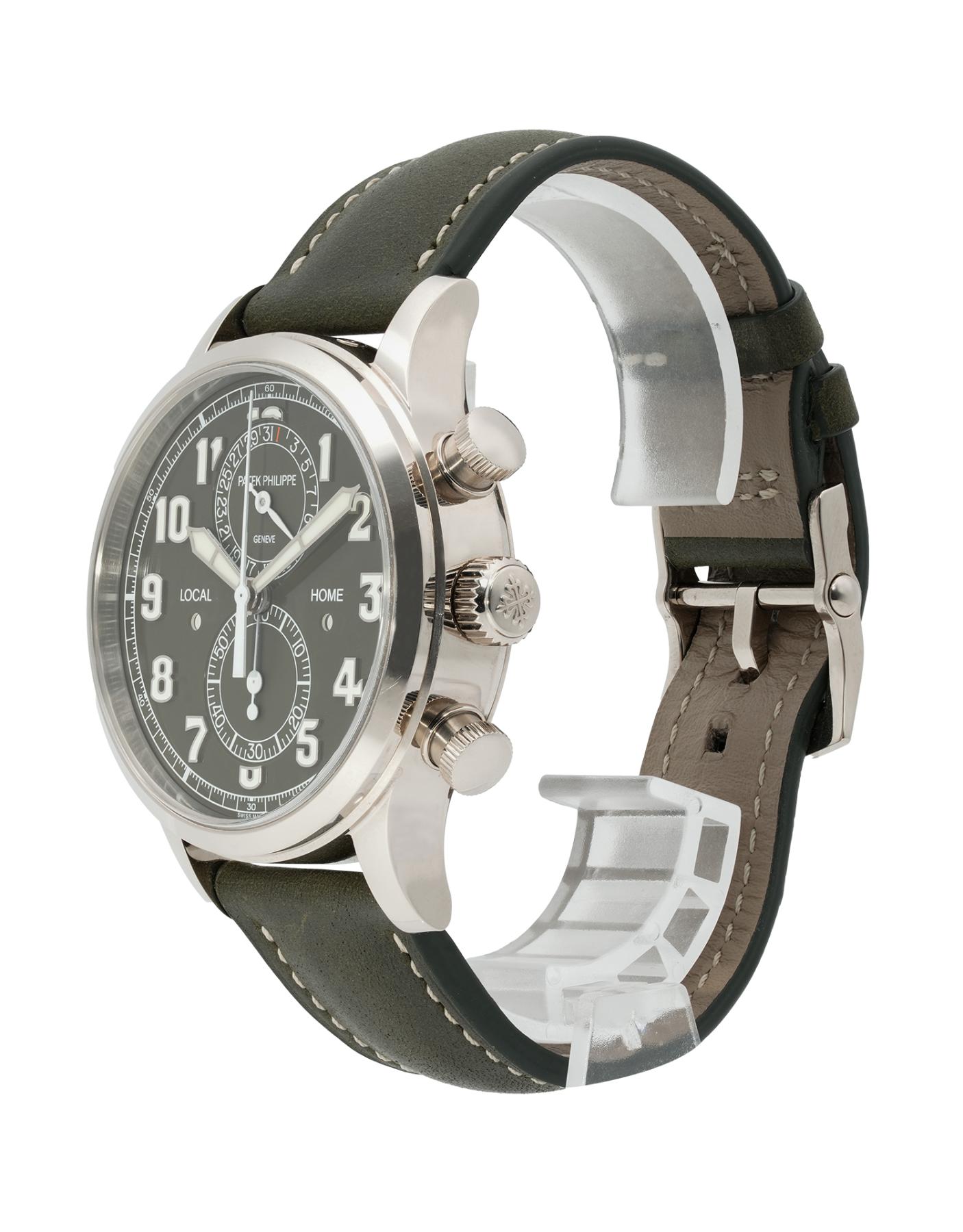 Patek Philippe Calatrava Pilot Travel Time Chronograph
