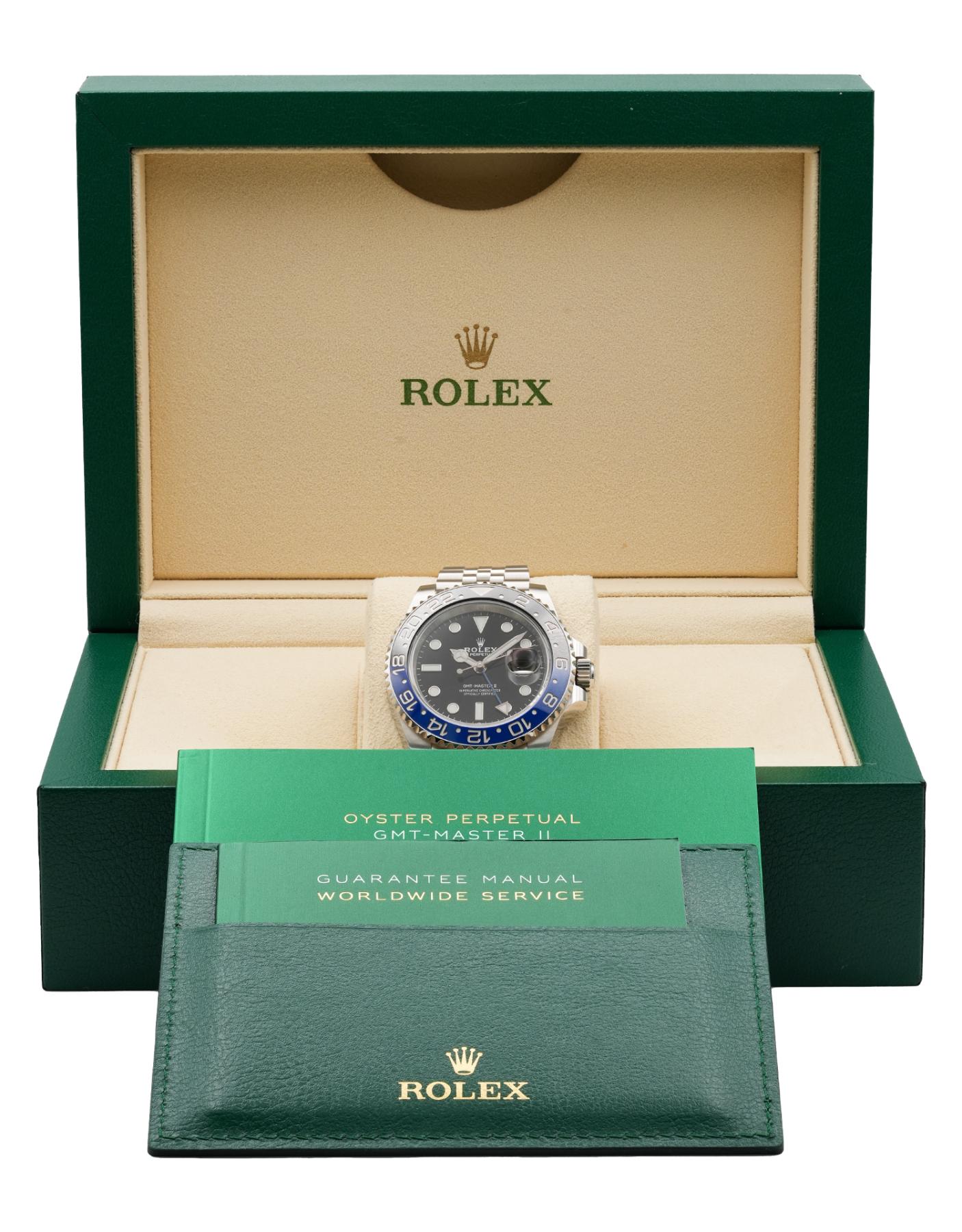 Rolex GMT-Master II 'Batgirl'