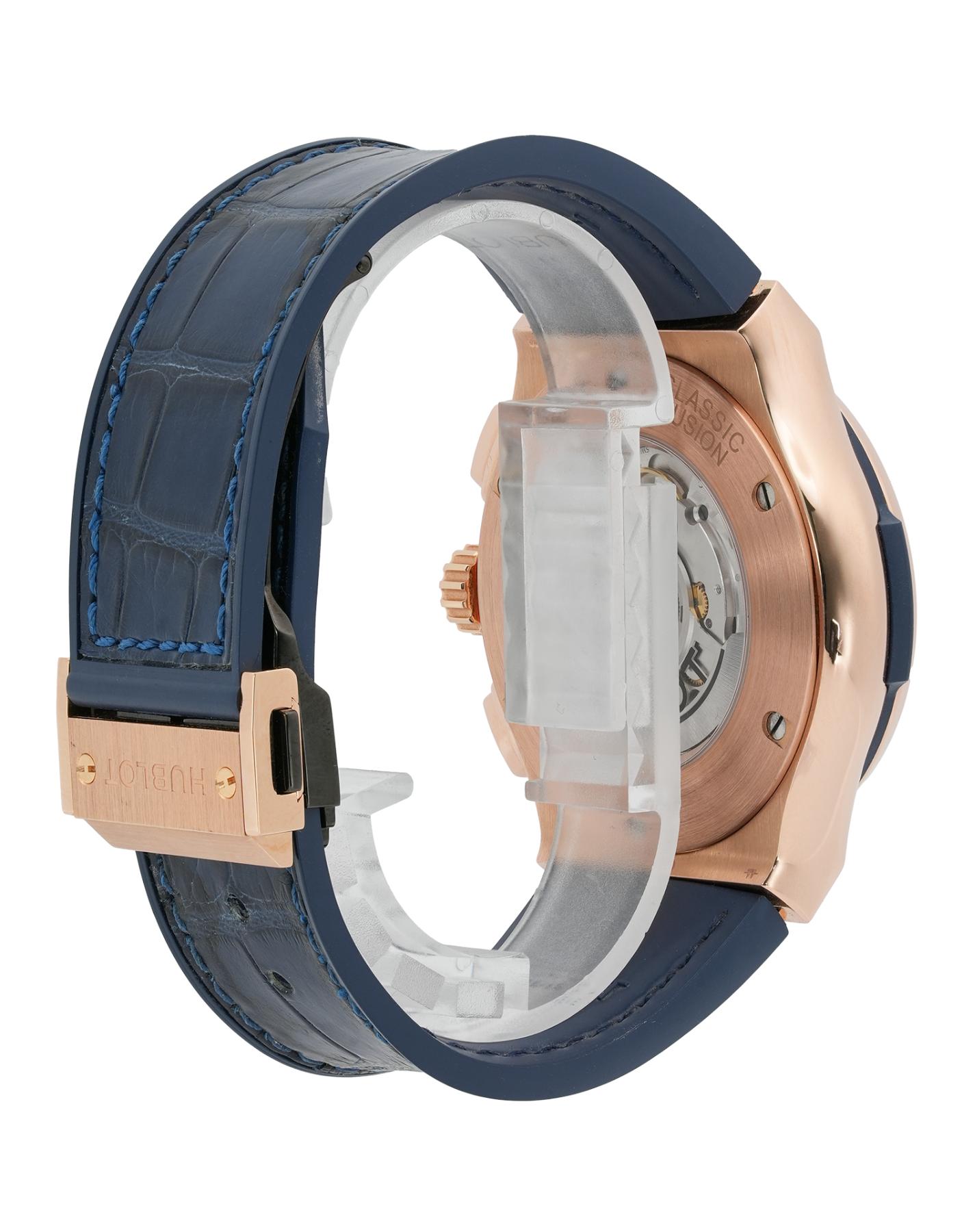 Hublot Classic Fusion Blue Chronograph