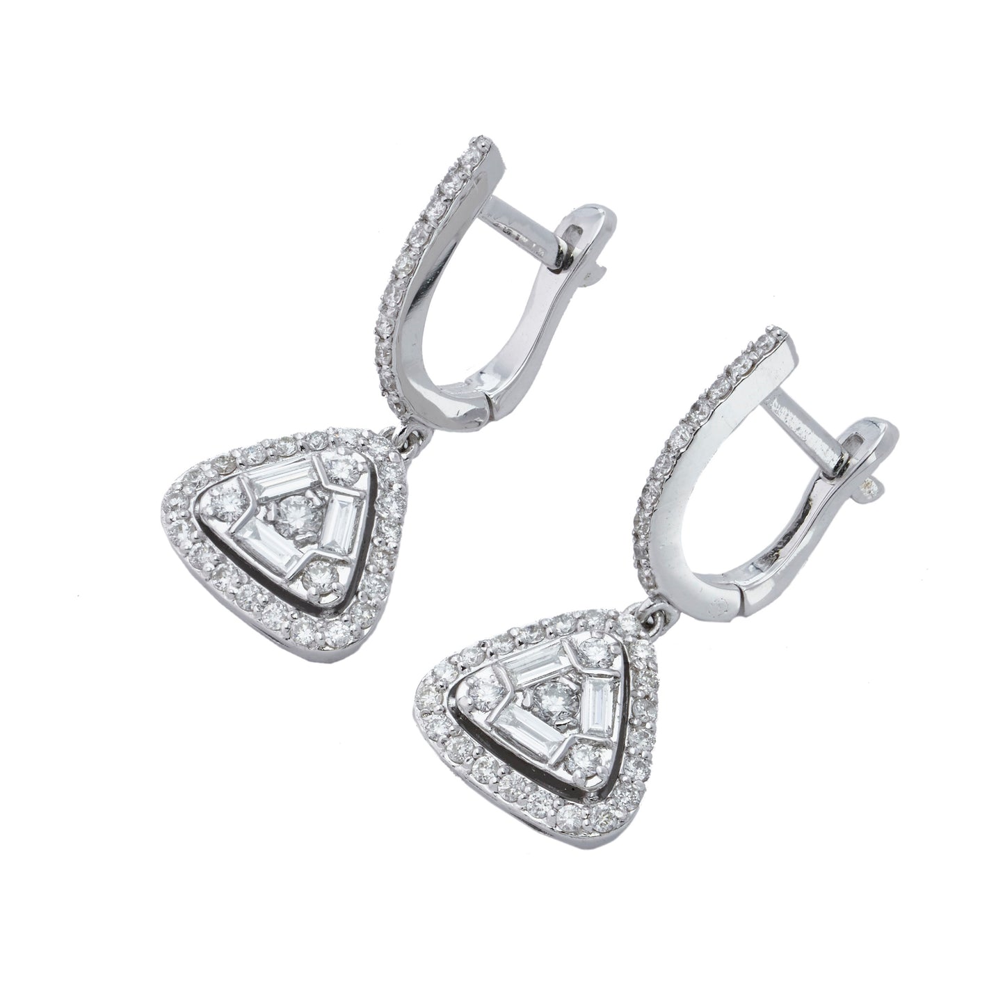 Diamond Trilogy Earrings