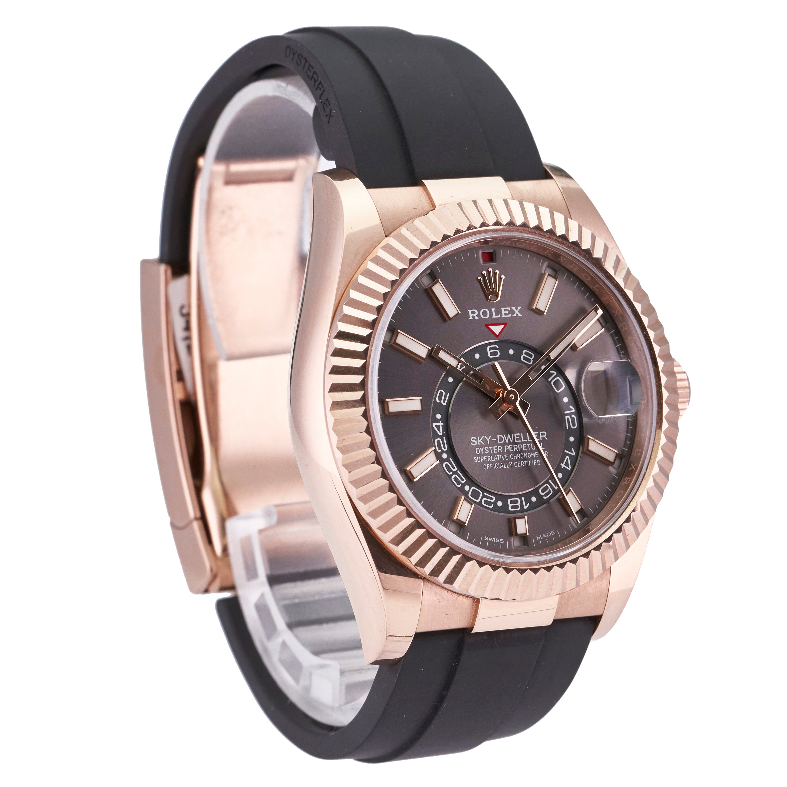 Rolex sky outlet dweller chocolate face